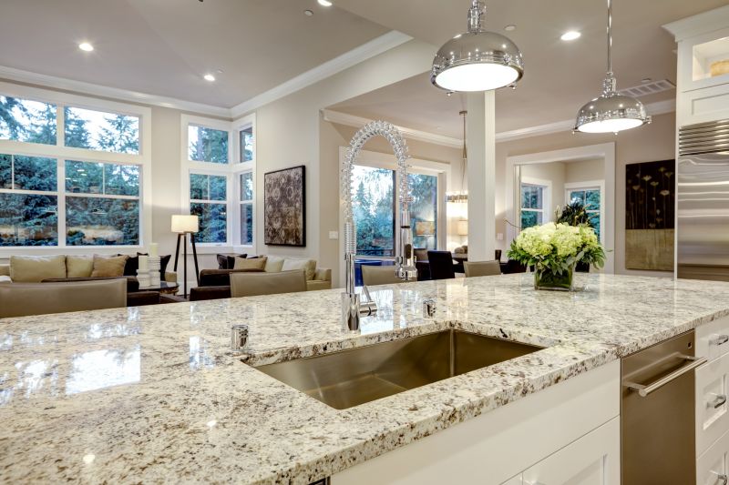 Granite Countertop in Modern Kitchen
