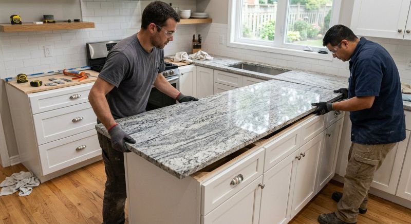 Granite Countertop Installation in Marin County, CA